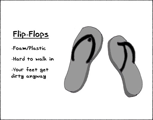 flip flops