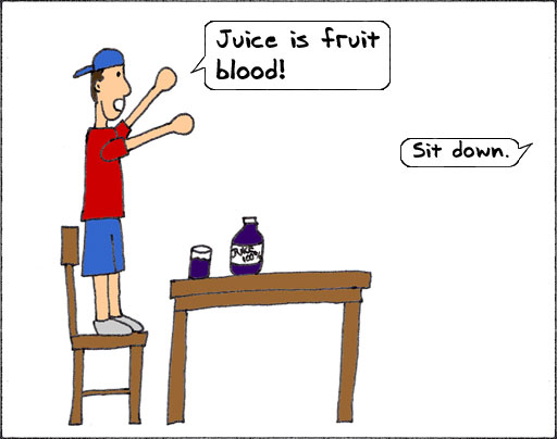fruit blood