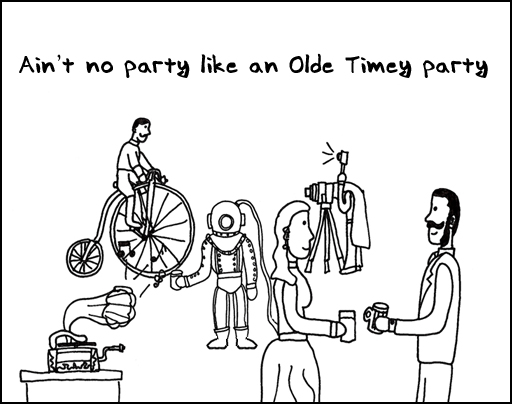 olde timey party