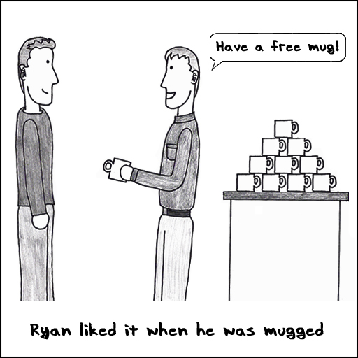 mugged
