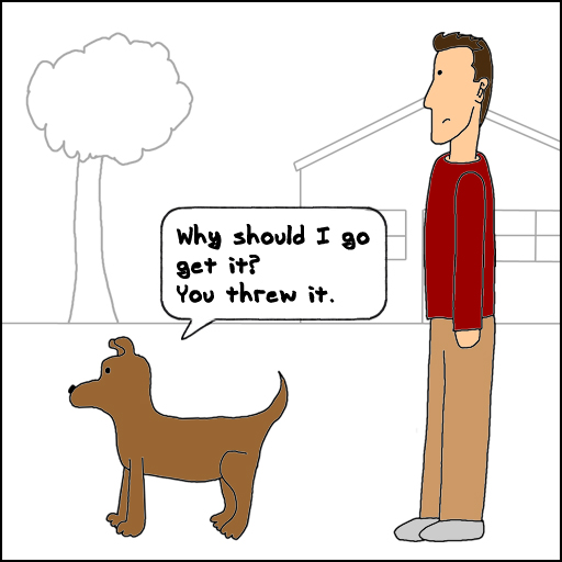 you threw
