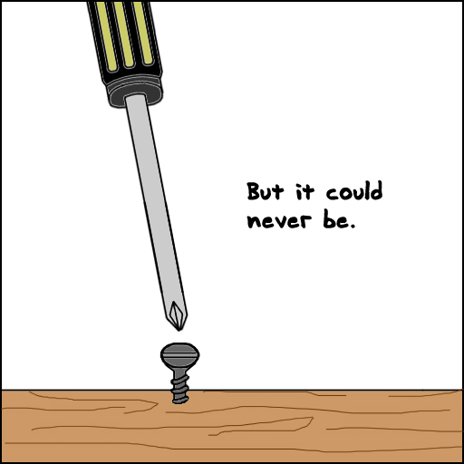 cant screw