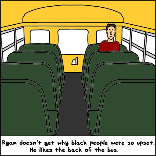 back of the bus