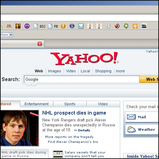 yahoo google