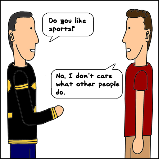 like sports