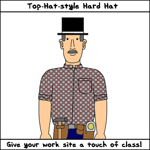 top hard hat