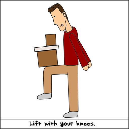 lift with knees