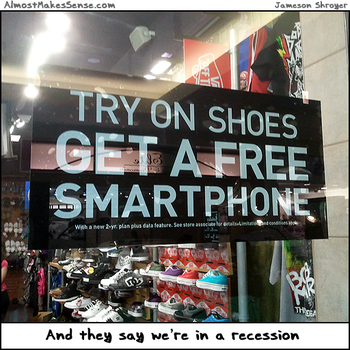 Shoes Smartphone