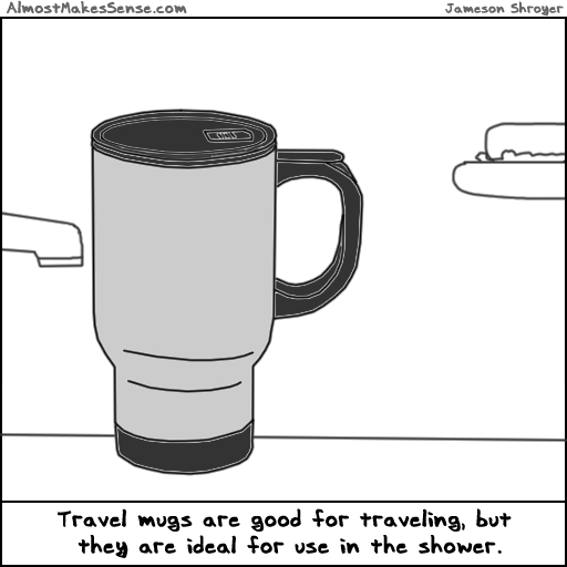 Travel Mug Shower
