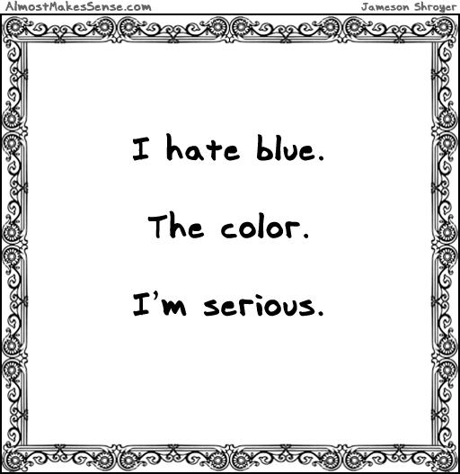 Hate Blue