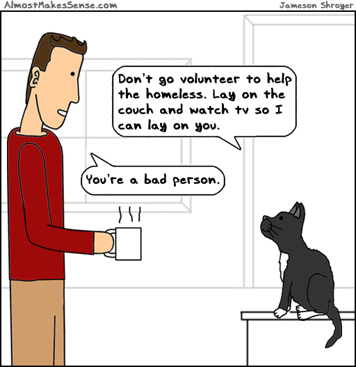 Cat Bad Person