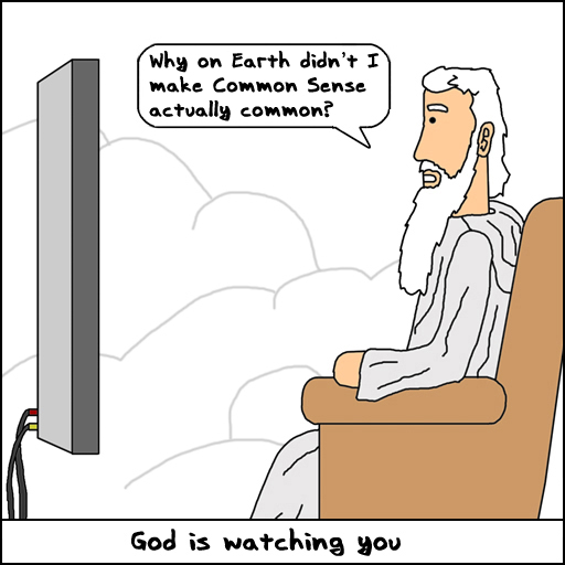Watching Common Sense
