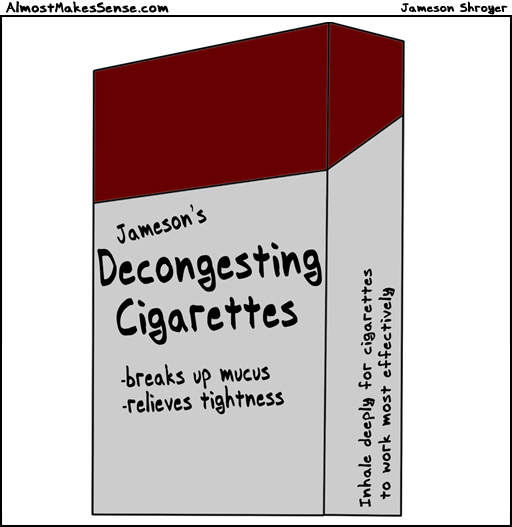 Decongesting Cigarettes