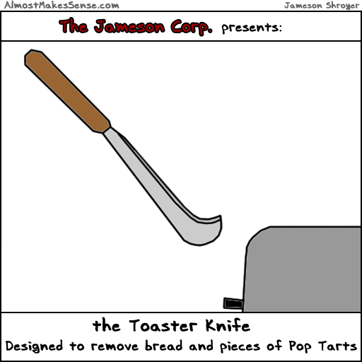 Toaster Knife