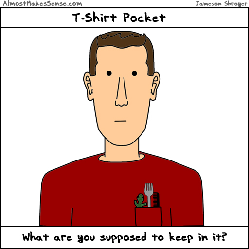 Tshirt Pocket