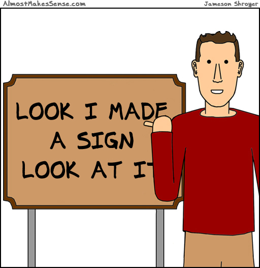 Sign Look