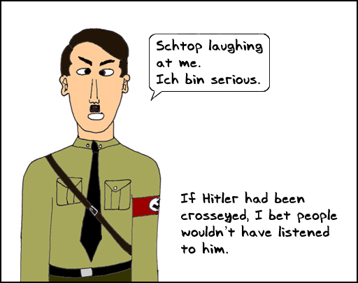 Crosseyed Hitler
