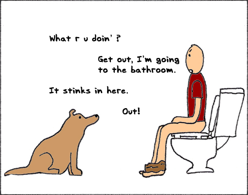 Dog Bathroom