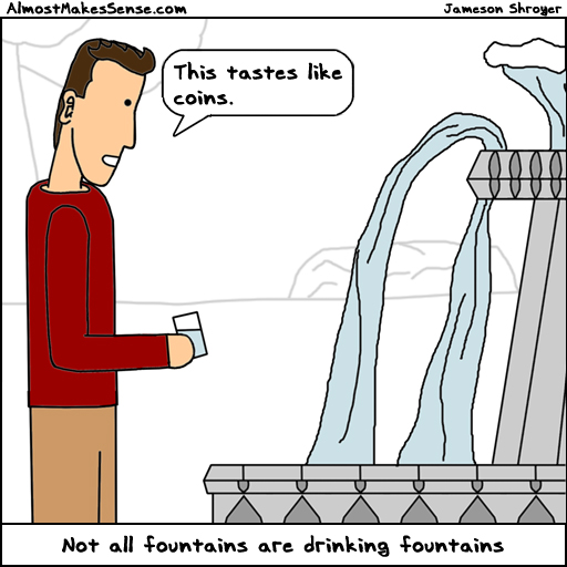 Not Drinking Fountain