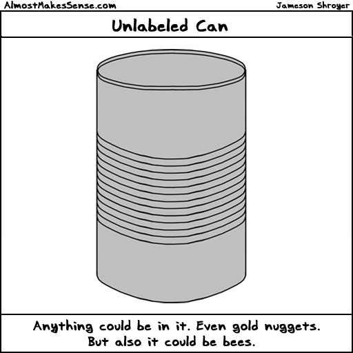Unlabeled Can
