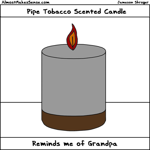 Pipe Candle