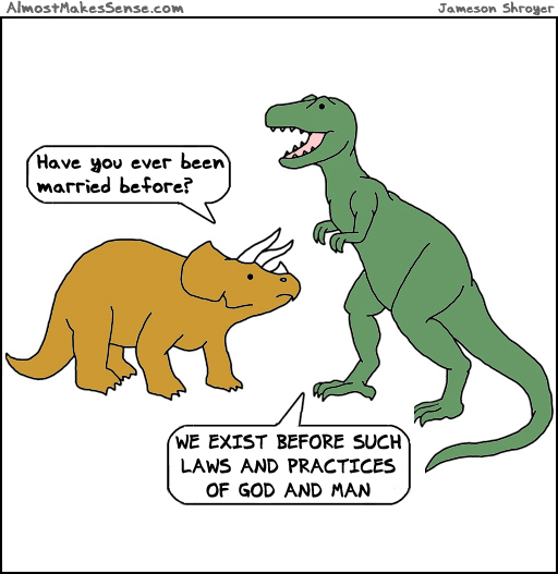 Dinosaurs Married