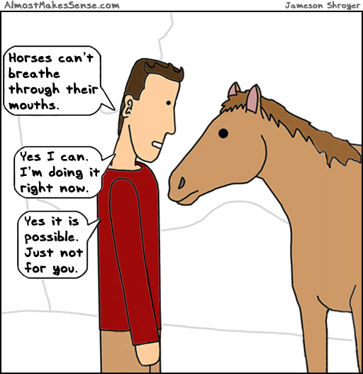 Horse Breathe Mouth