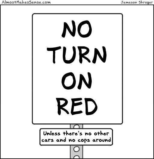 Turn Red No Around