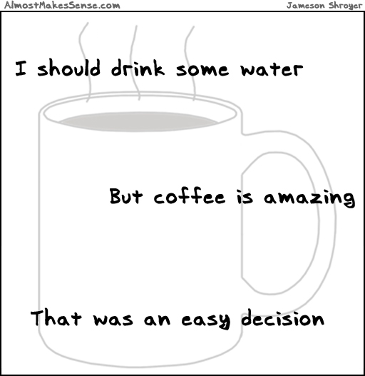 Water Coffee Decision