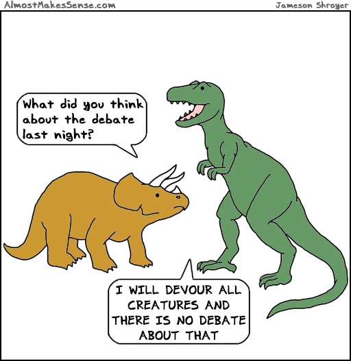 Debate Dinosaurs