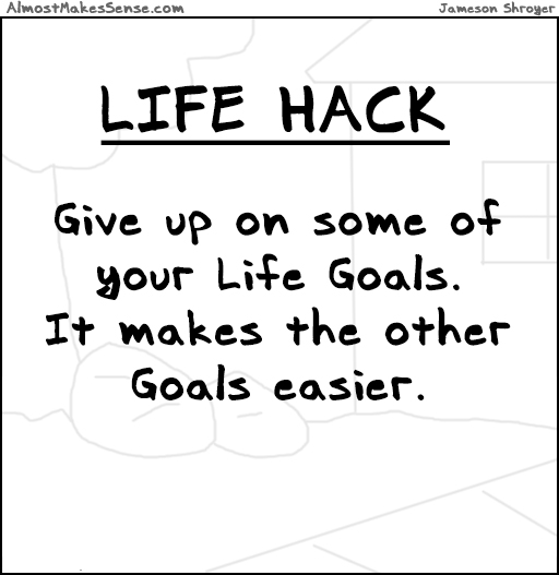 Life Hack Goals