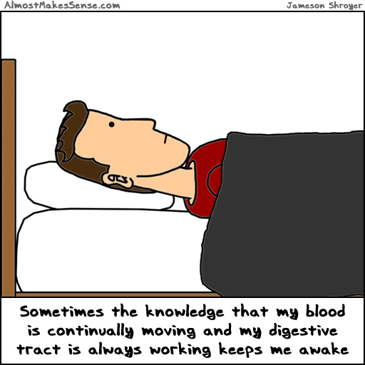 Blood Digestion Awake