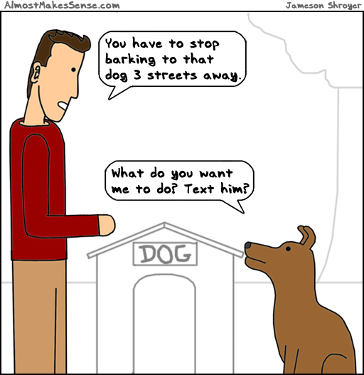 Dog Text