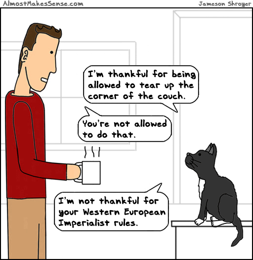 Cat Thankful