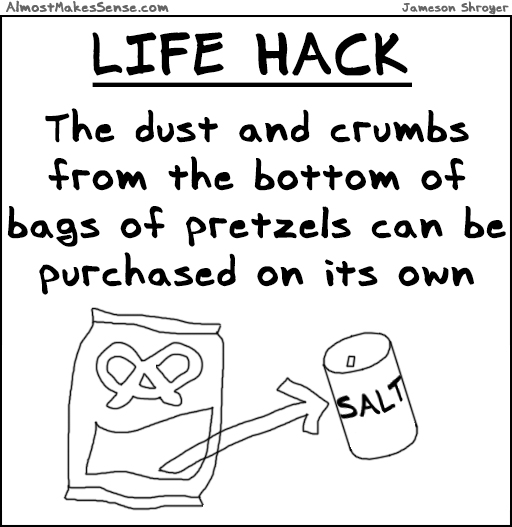 Life Hack Pretzels