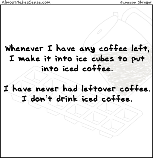 Coffee Ice Cubes