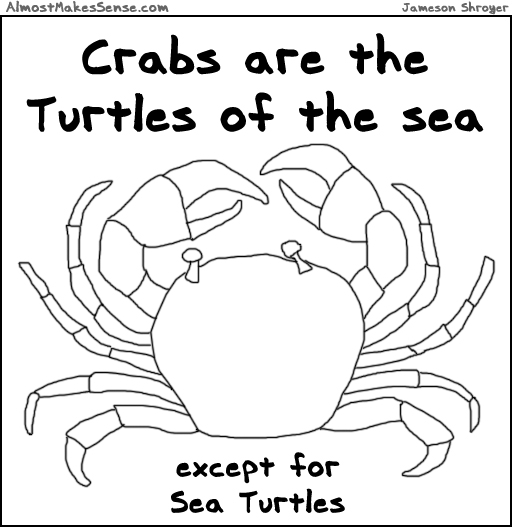 Crabs Turtles