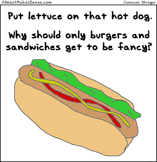 Hot Dog Lettuce