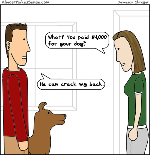 Dog Back Crack