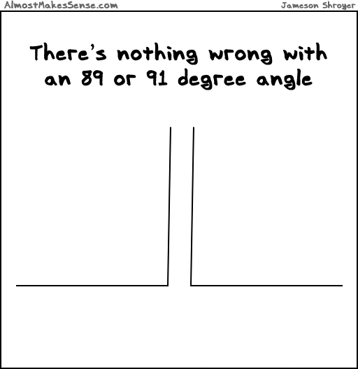 89 or 91 Angle