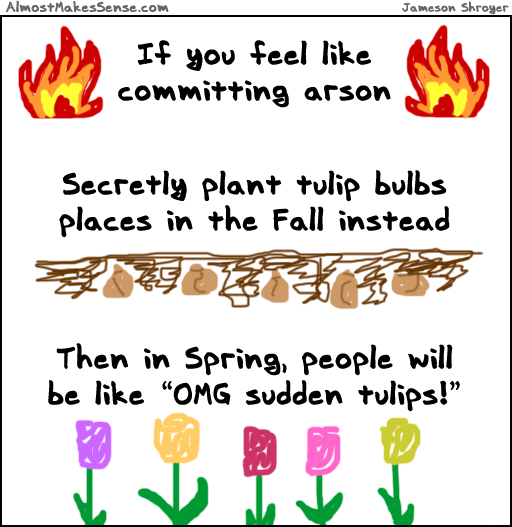 Arson Tulips