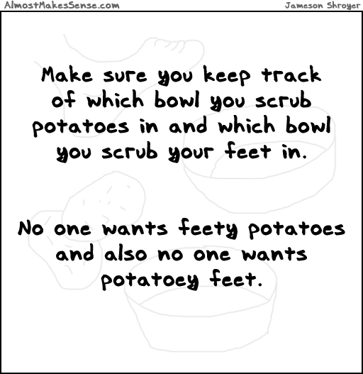 Potato Feet